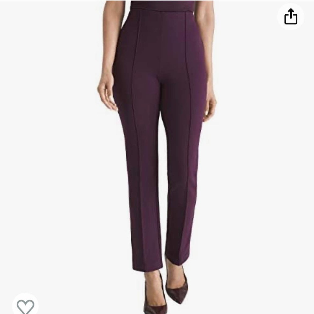Chico's Women's So Slimming Juliet Straight Leg Pants Size 16 R